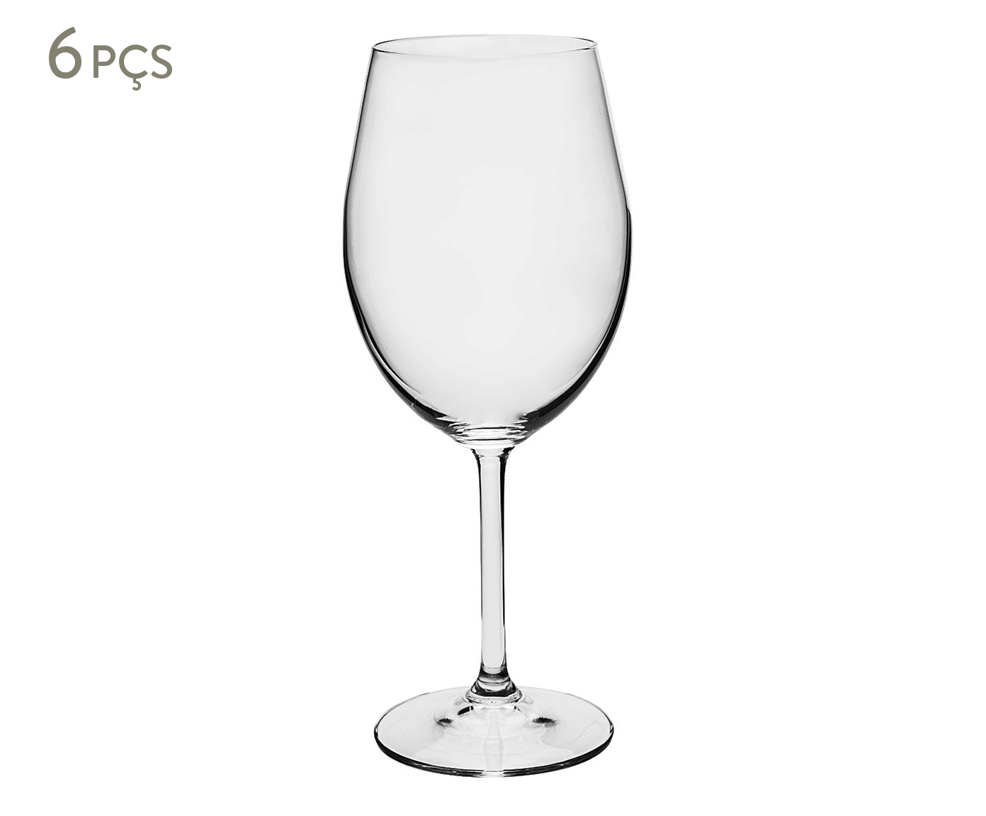 Jogo de Ta&ccedil;as para &Aacute;gua em Cristal Gastro - image 0