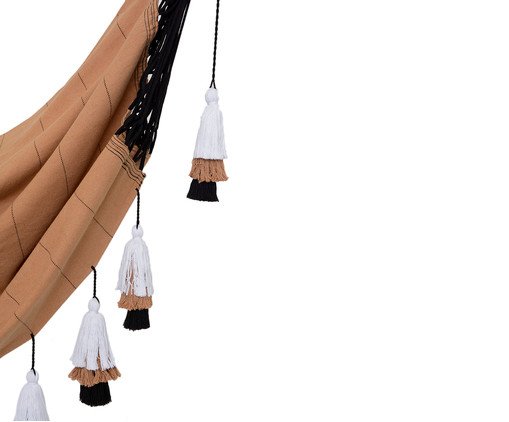 Poltrona Suspensa com Tassel Tri Tribo - Areia image number 5