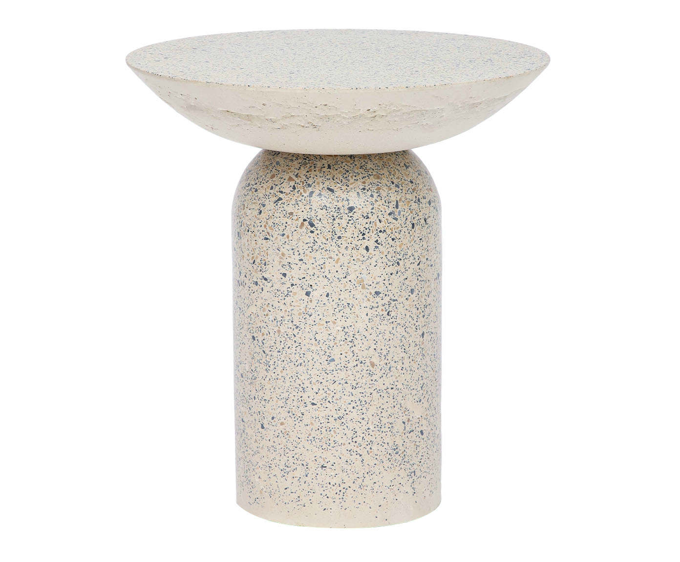 Mesa Lateral Alta Brut em Granilite -  Branco image number 5