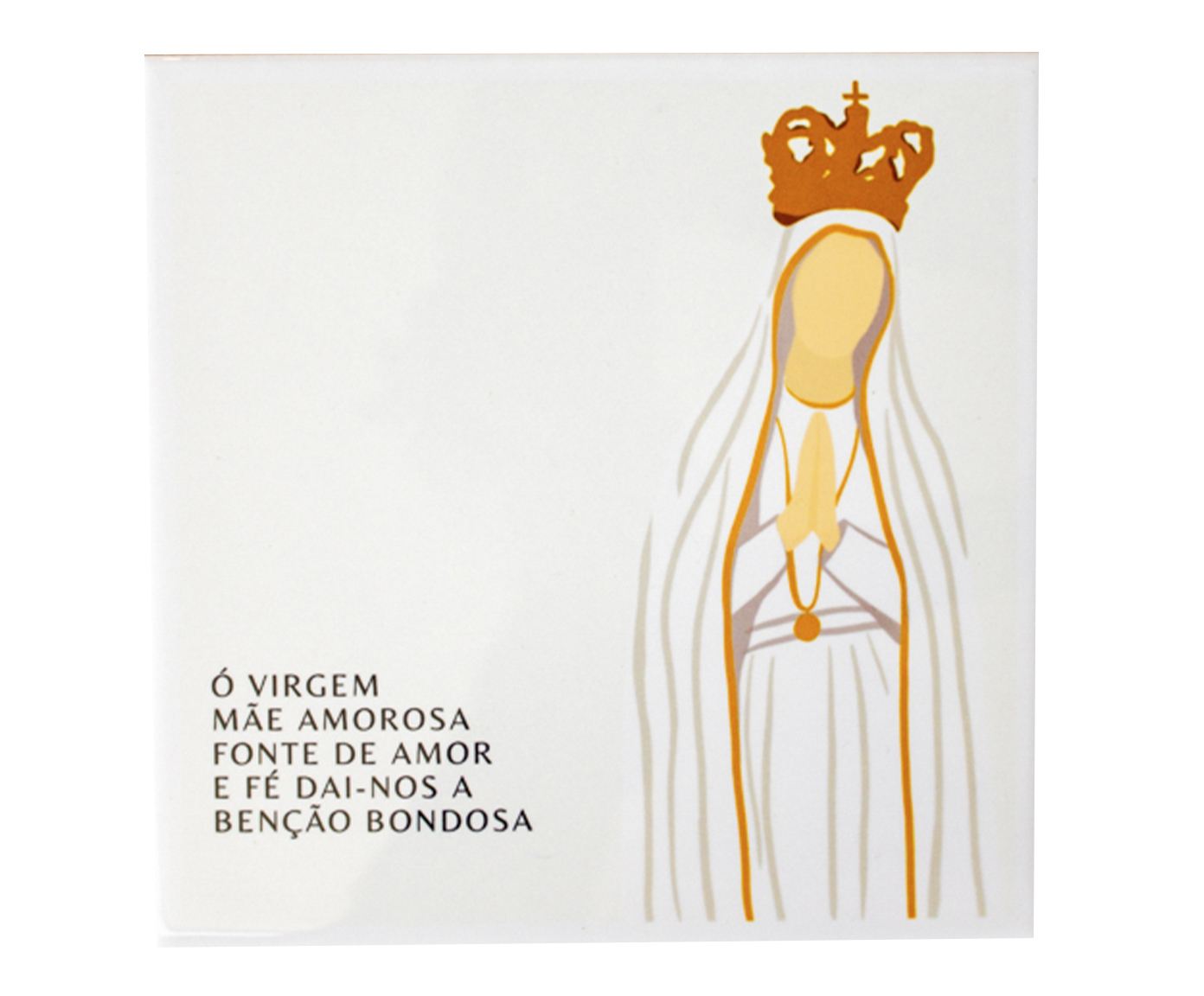 Azulejo Decorativo "&Oacute; Virgem M&atilde;e Amorosa" - image 0