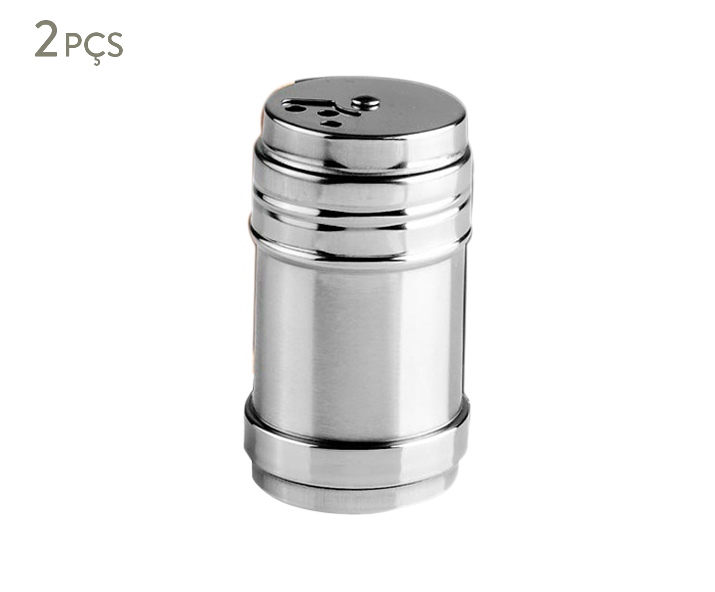 Jogo de Porta-Condimentos em Inox Ochner I - image 0