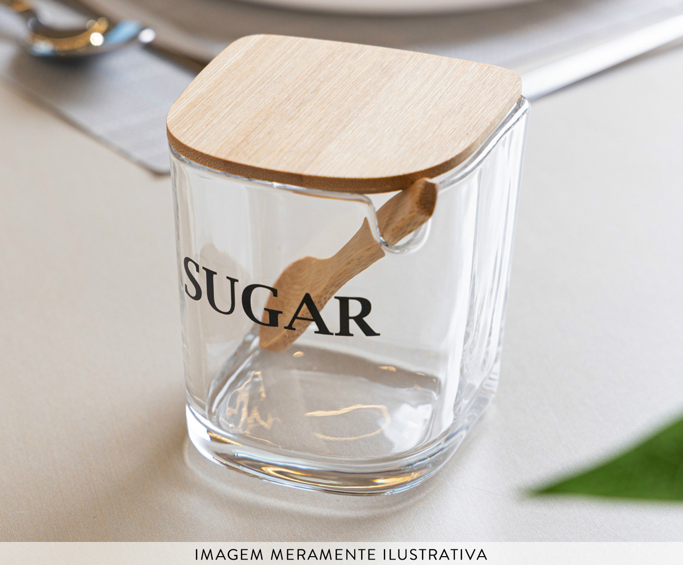 A&ccedil;ucareiro com Colher Bambum Basic image number 4