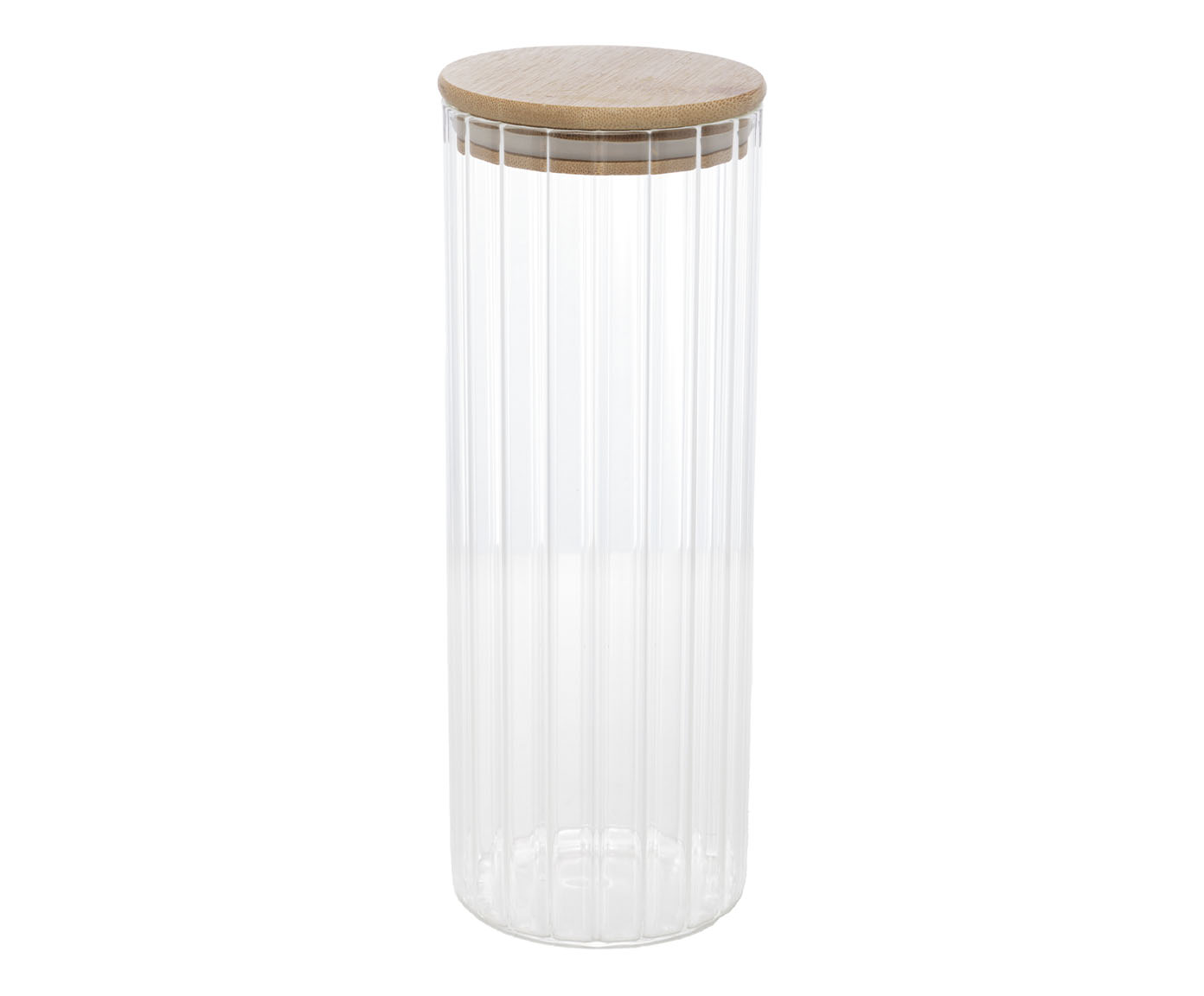 Porta-Mantimento com Tampa de Bambu - image 1