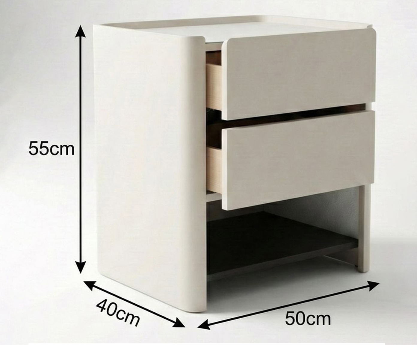 Mesa de Cabeceira Inteligente Smart Innovare Vainilla image number 2