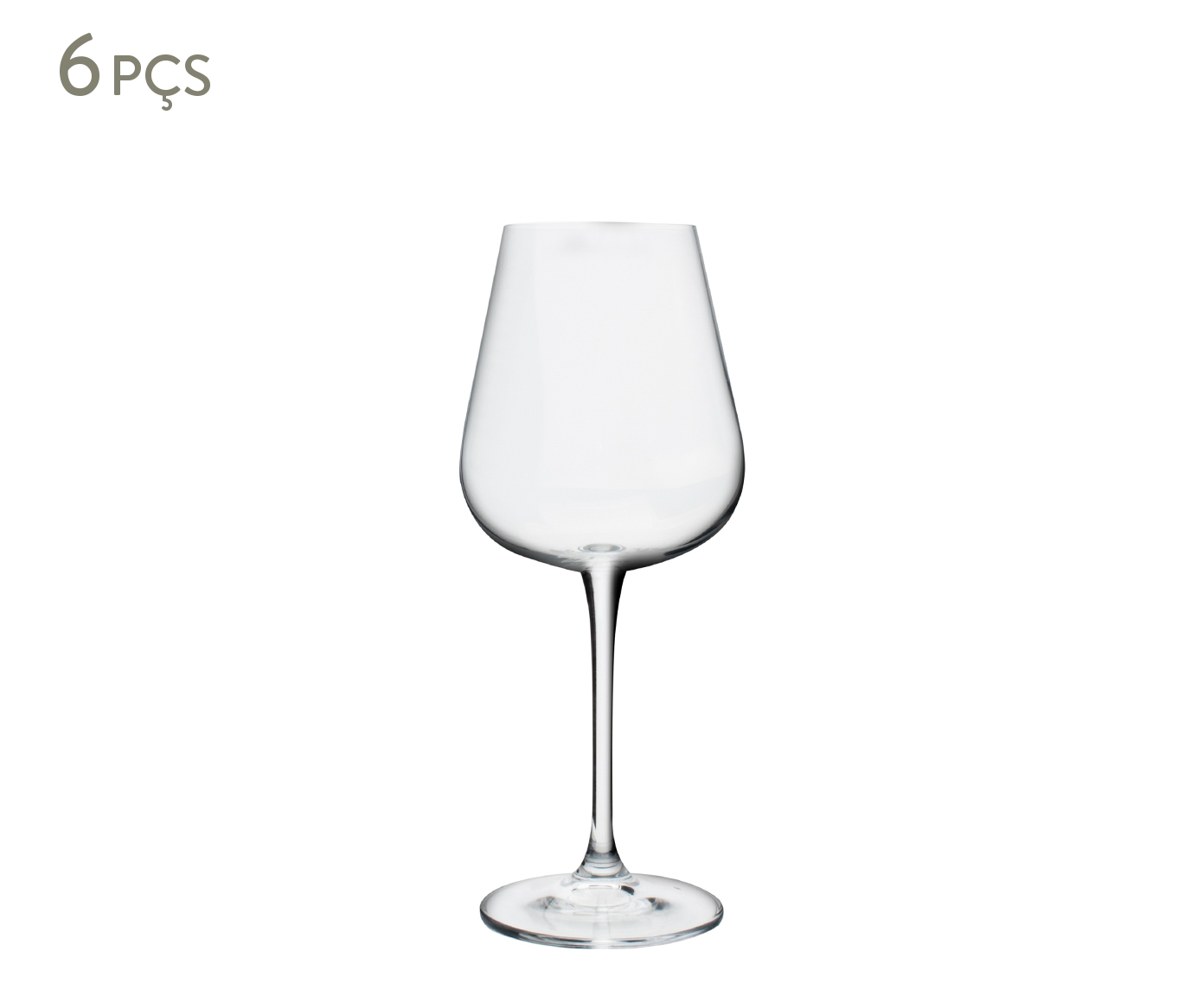 Jogo de Ta&ccedil;as em Cristal para Vinho Branco Amundsen - image 0