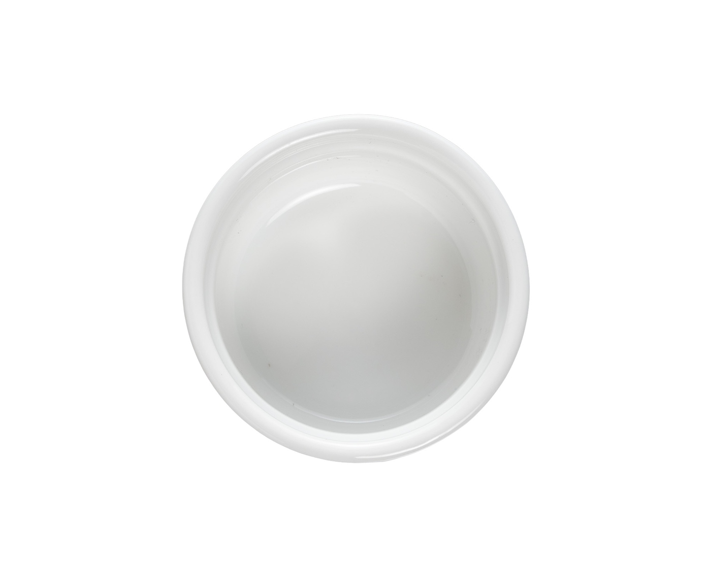 Jogo de ramequins Blanc em porcelana branco image number 2