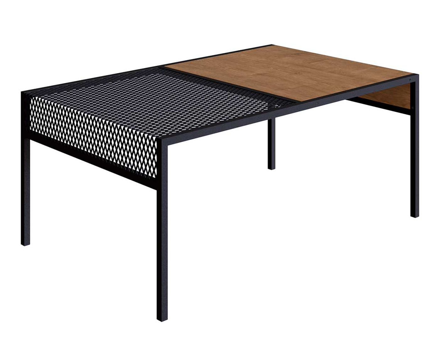Mesa de Centro York - Vermont e Preto - image 0