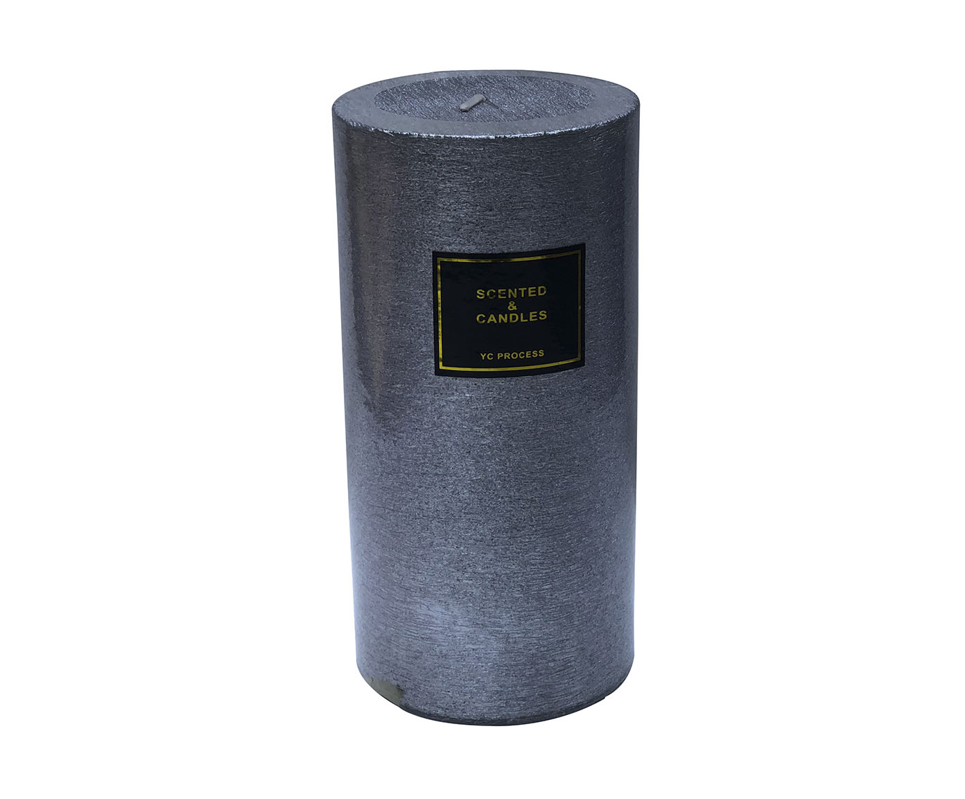 Vela Pilar Grande Lester - Prateado - image 0