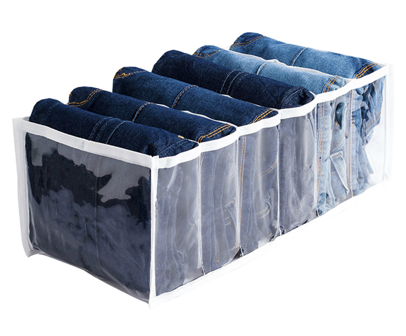 Organizador Colmeia Cristal Premium P1 Branco - image 0