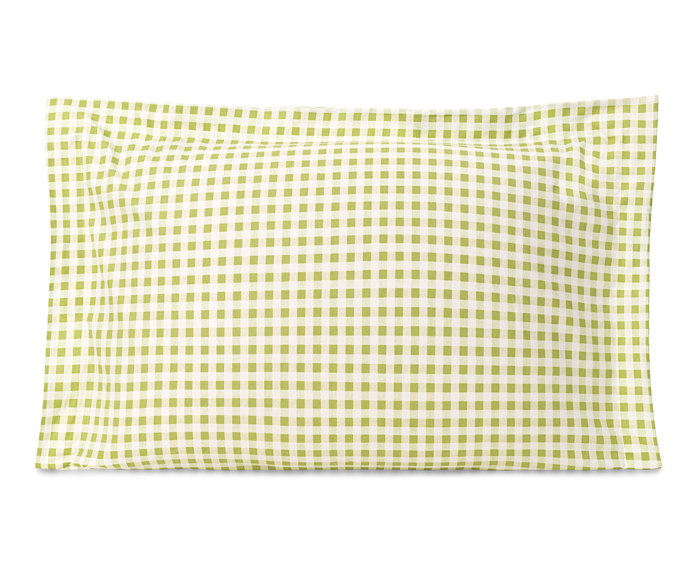 Fronha Mini Vichy Verde Oliva 200 Fios - image 0