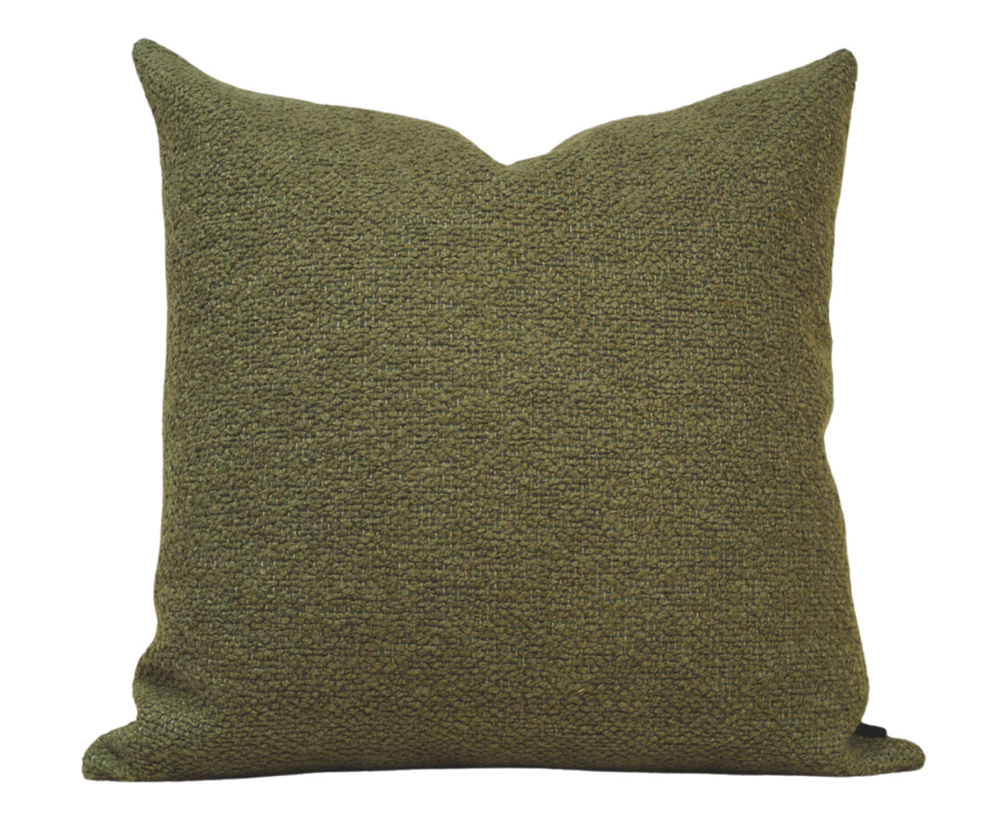 Almofada Boucle Quadrada - Verde Musgo - image 0