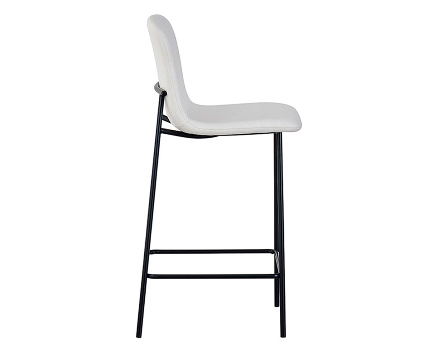 Banqueta Celeste Tecido Off White - image 1