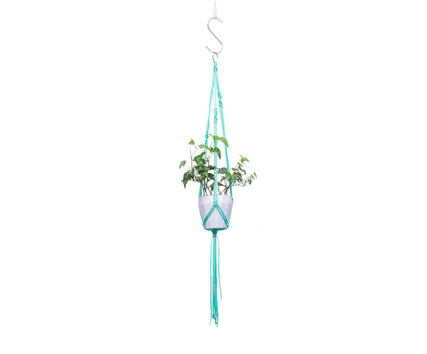 Hanger em Macram&ecirc; First Verde - image 0
