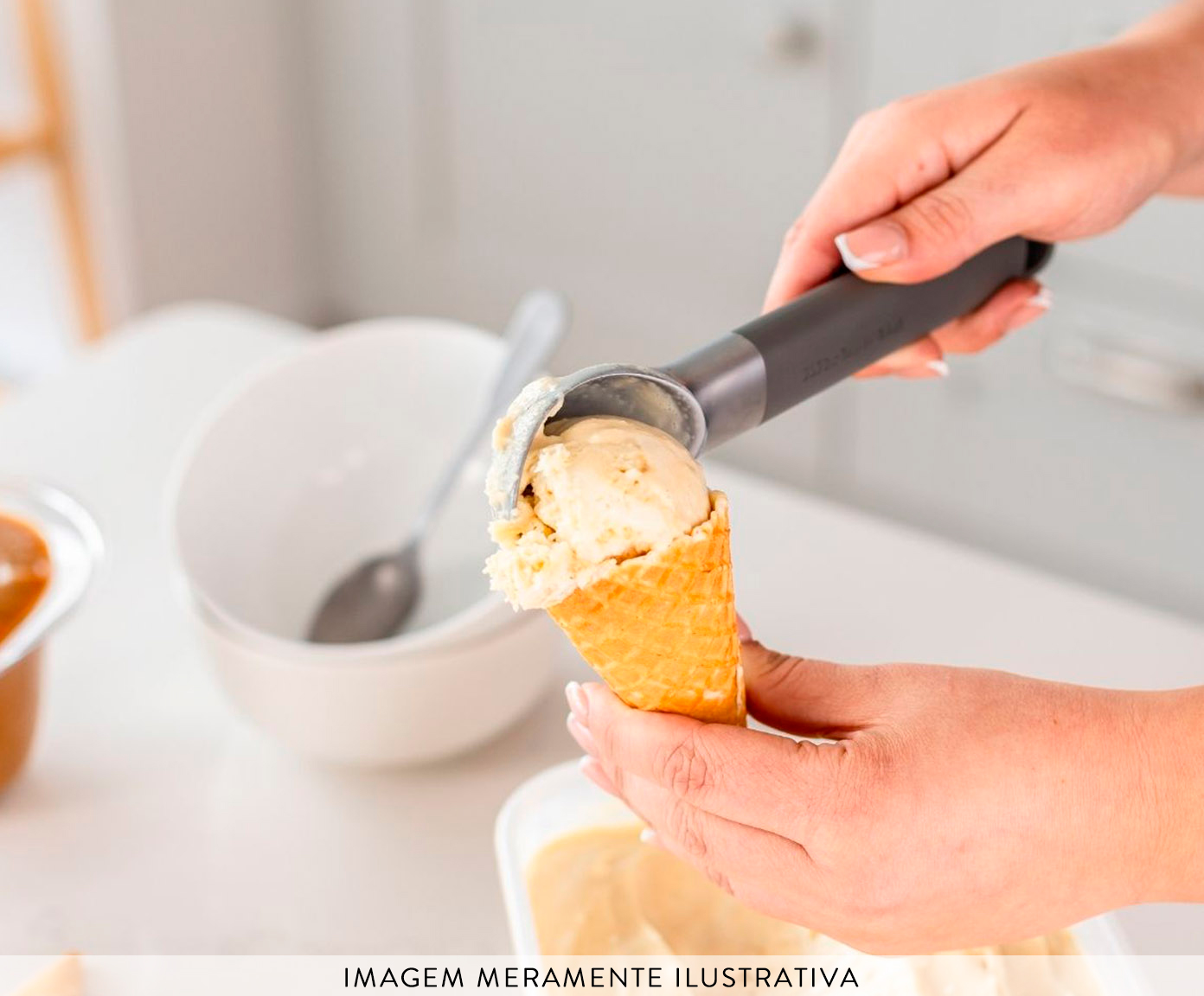 Colher para Sorvete kitchenaid Cinza image number 2