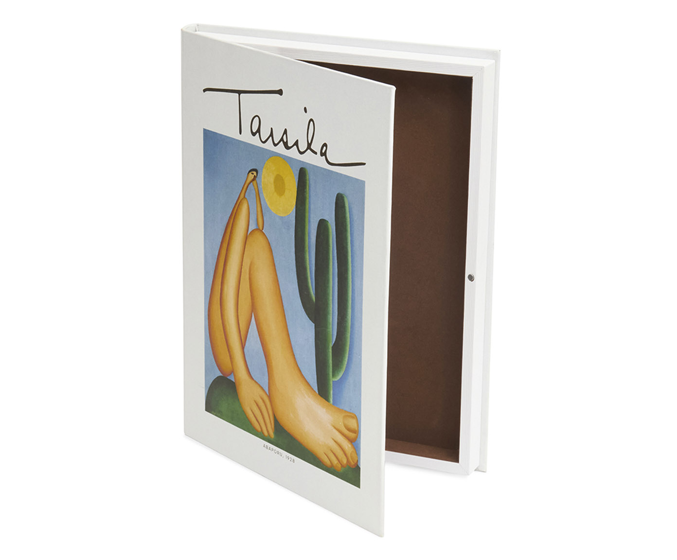 Livro-Caixa em Mdf e Canvas Abaporu image number 2
