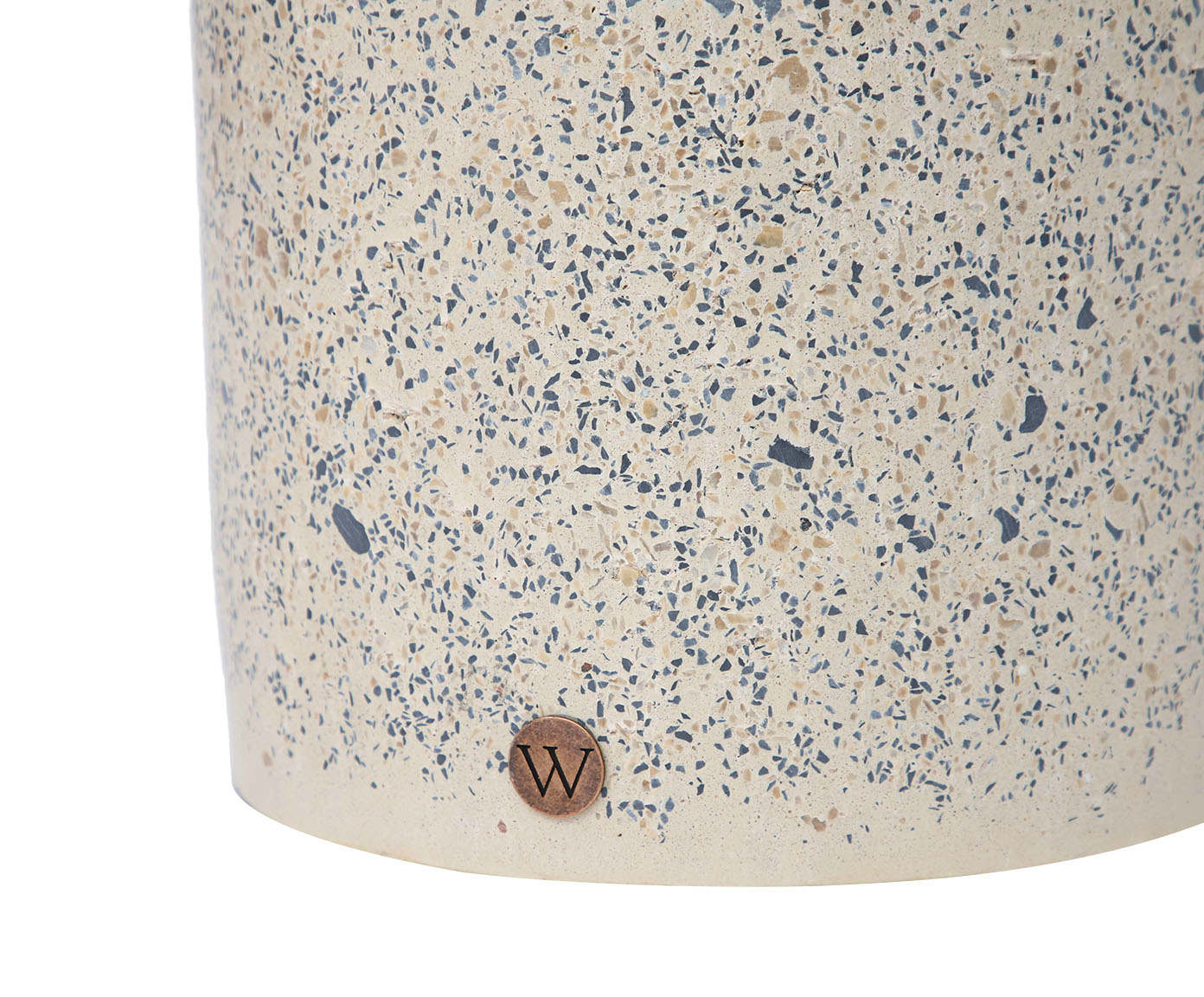 Mesa Lateral Alta Brut em Granilite -  Branco image number 8