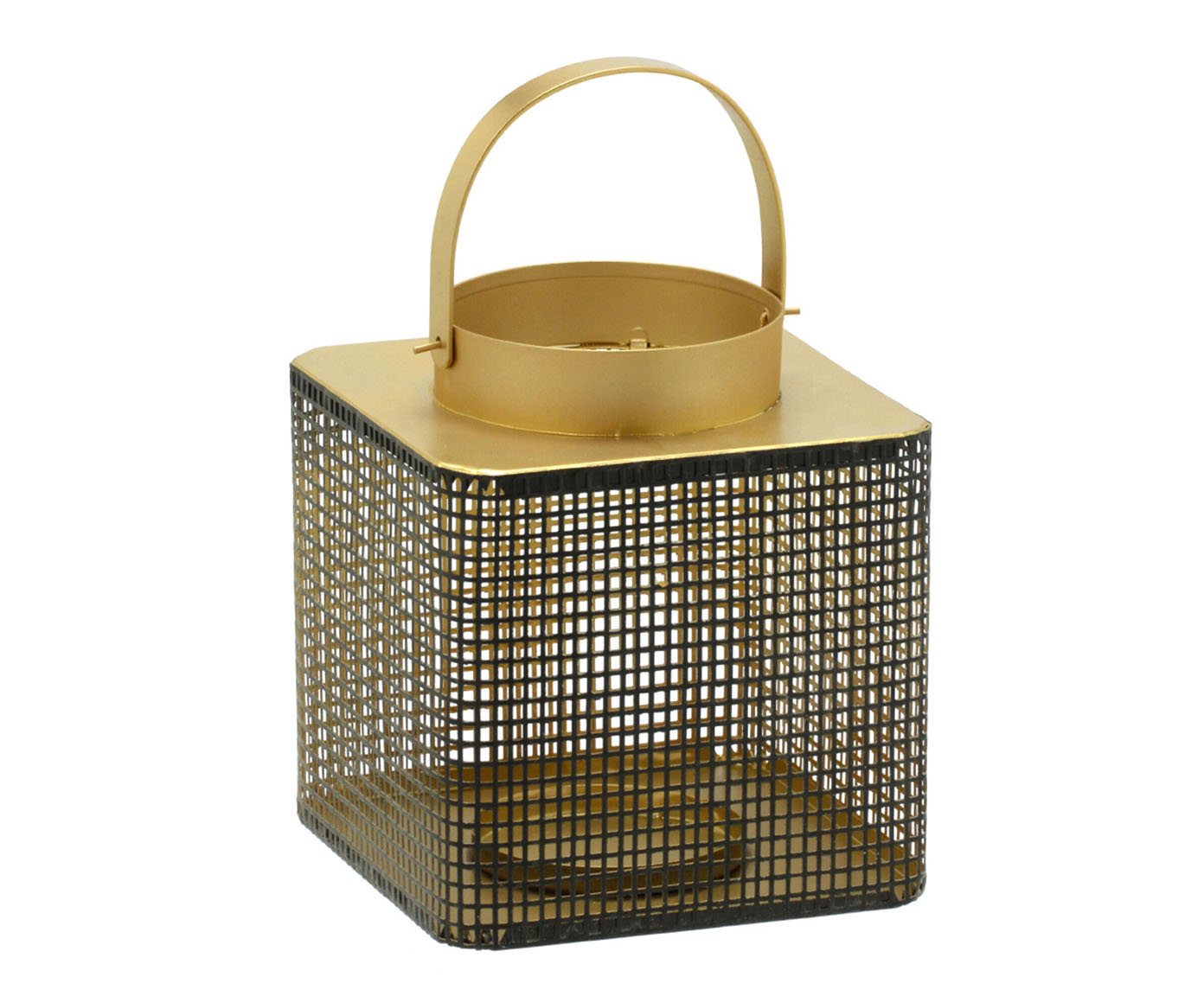 Lanterna Espindola Preto e Dourado - image 0