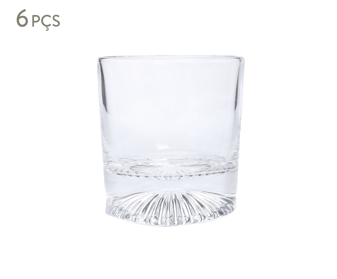 Jogo de Copos Whisky Vidro Incolor II - 310ml - image 0