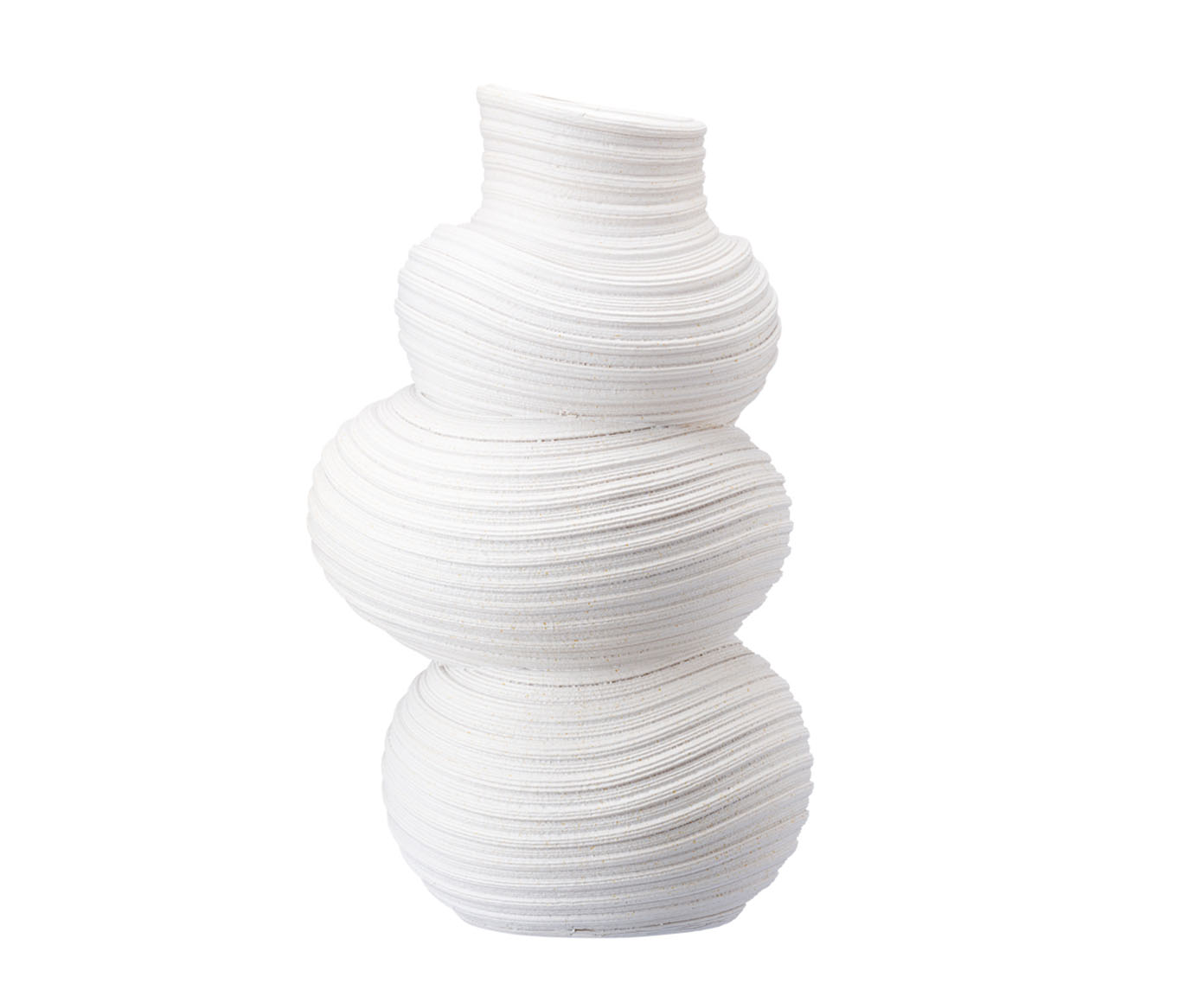 Vaso Cer&ecirc;mico Balls Branco - image 1