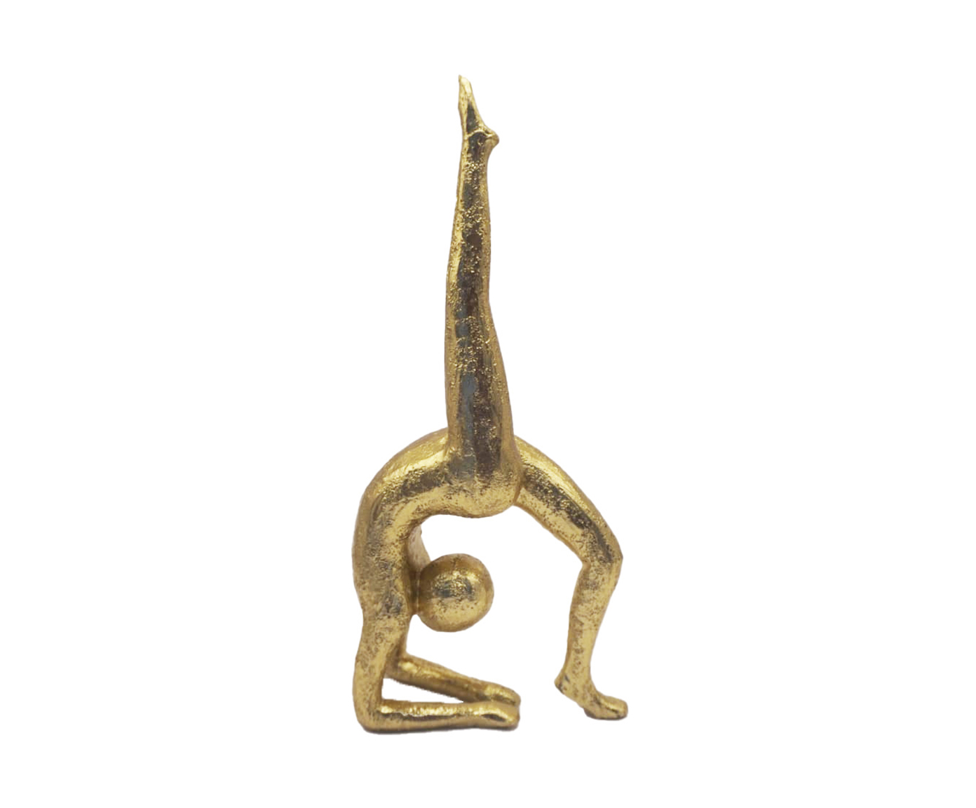 Escultura Yoga Claire Dourada - image 0