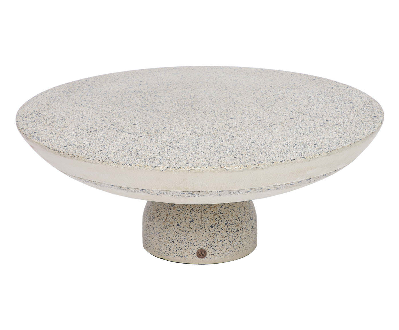 Mesa de Centro M&eacute;dia Brut em Granilite -  Branco image number 2