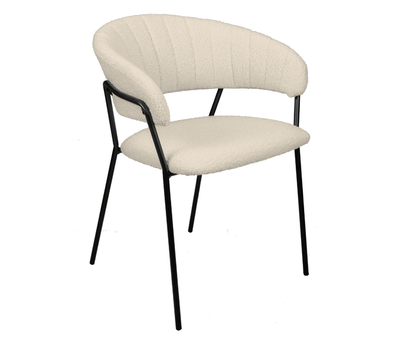 Cadeira Mara Boucle Off White - image 0