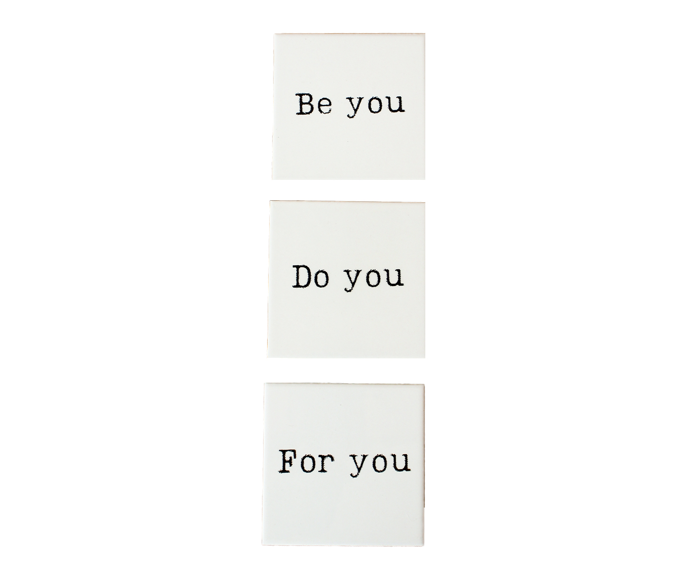 Jogo de Mini Azulejo Decorativo "Do Be For You" - image 0