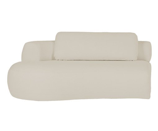 Sof&aacute; M&oacute;dulo Estendido Esquerdo Laguna by Elle - Boucle Bege - image 0