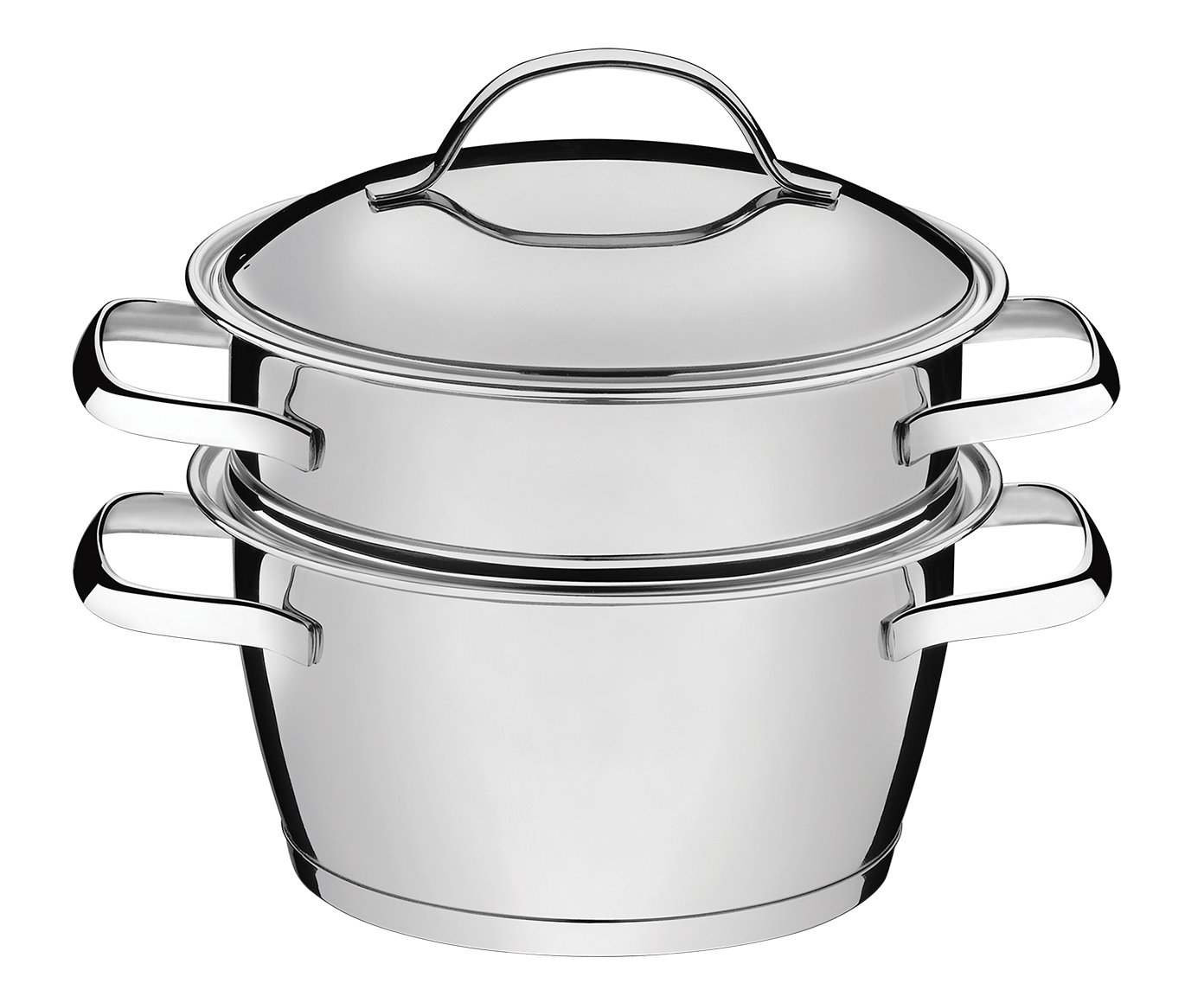 Cuscuzeira em Inox com Fundo Triplo Allegra - image 0