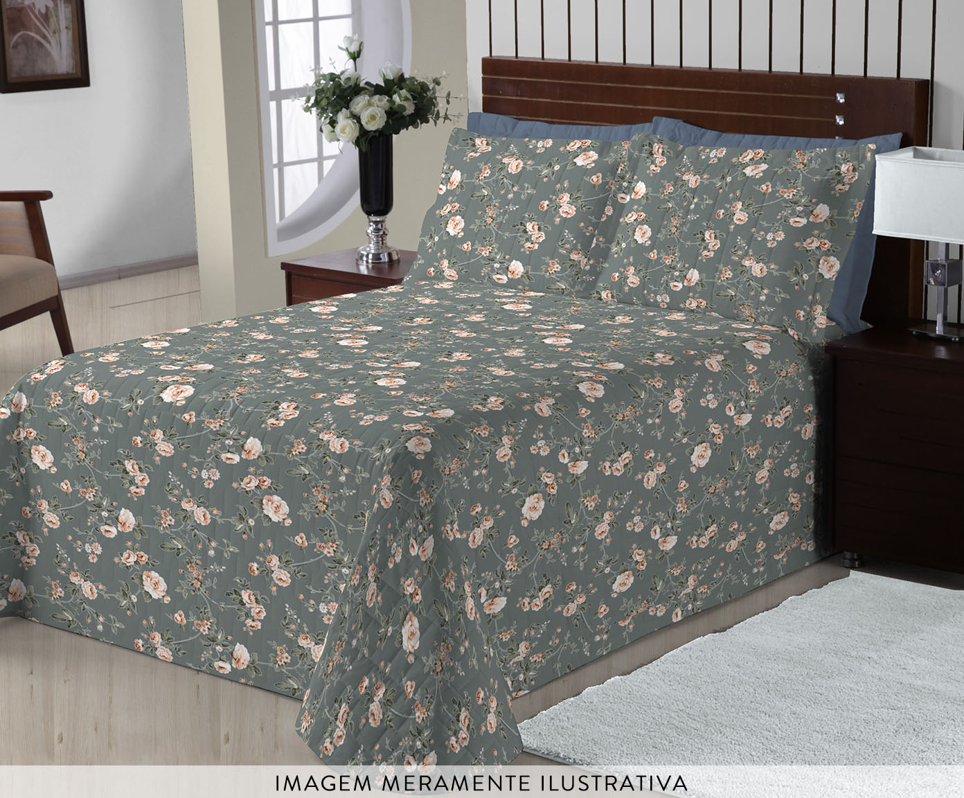 Jogo de Cobre-Leito Prime Magnolie 200 Fios image number 2