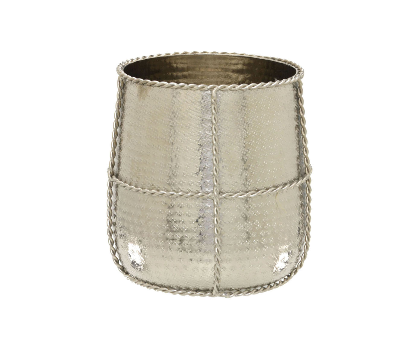 Vaso Decorativo Prateado - image 0