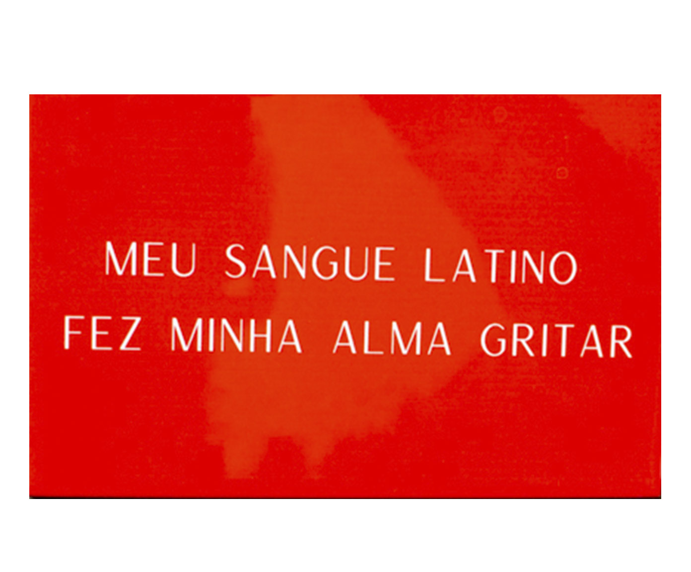 Azulejo Decorativo "Meu Sangue Latino" - image 0