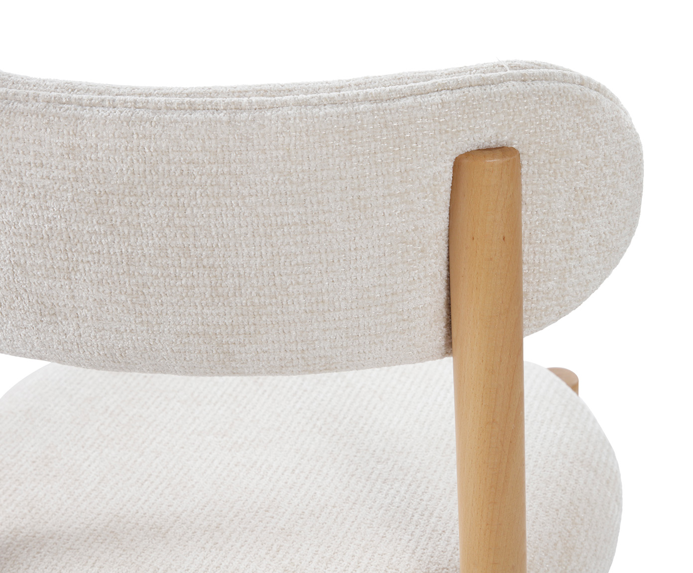 Cadeira Atria Natural e Off White image number 7