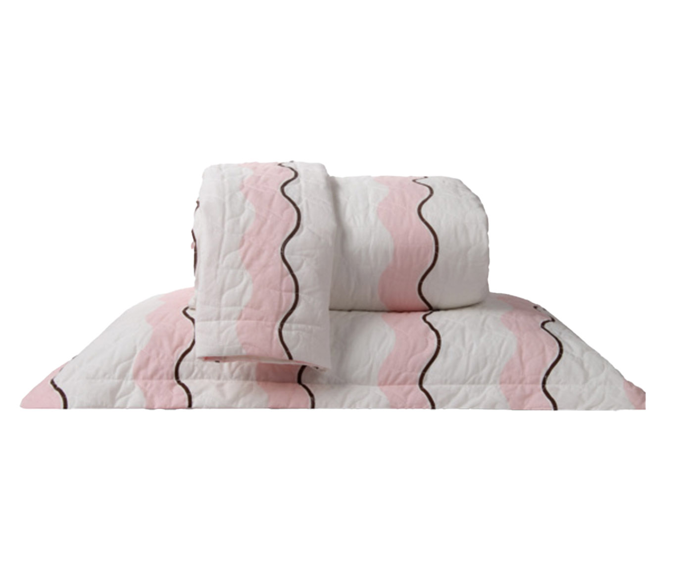 Jogo de Cobre-Leito Percalle Estampado Wave Rose 200 Fios image number 1