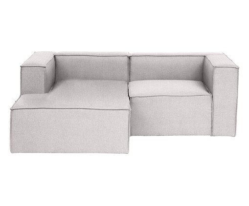 Sof&aacute; 2 M&oacute;dulos Chaise Esquerdo Mensa Fendi - image 0