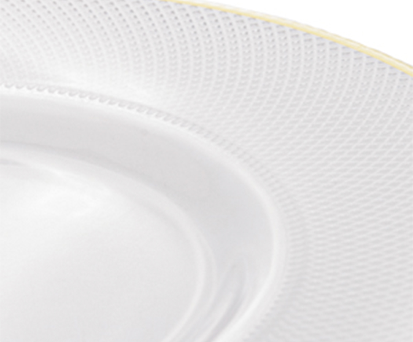 Sousplat com Fio Dourado Thin Edge - image 1