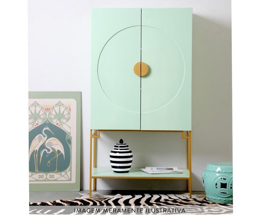 Cristaleira Cerchio D'Oro - Branco image number 7
