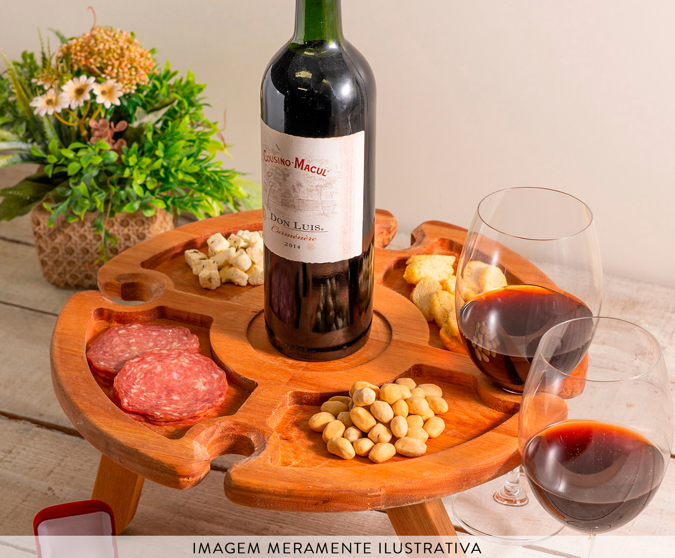Jogo de Ta&ccedil;as para Vinho Ver&ocirc;nica image number 6