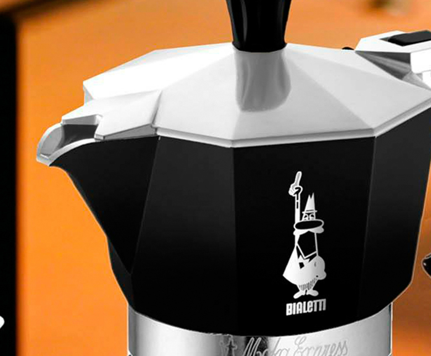 Cafeteira Italiana Nuova Moka Preta image number 4