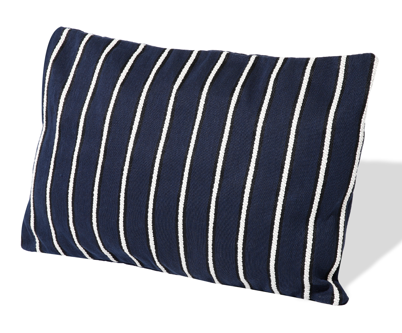 Capa de Almofada Retangular Jacquard Marais Azul Marinho image number 2