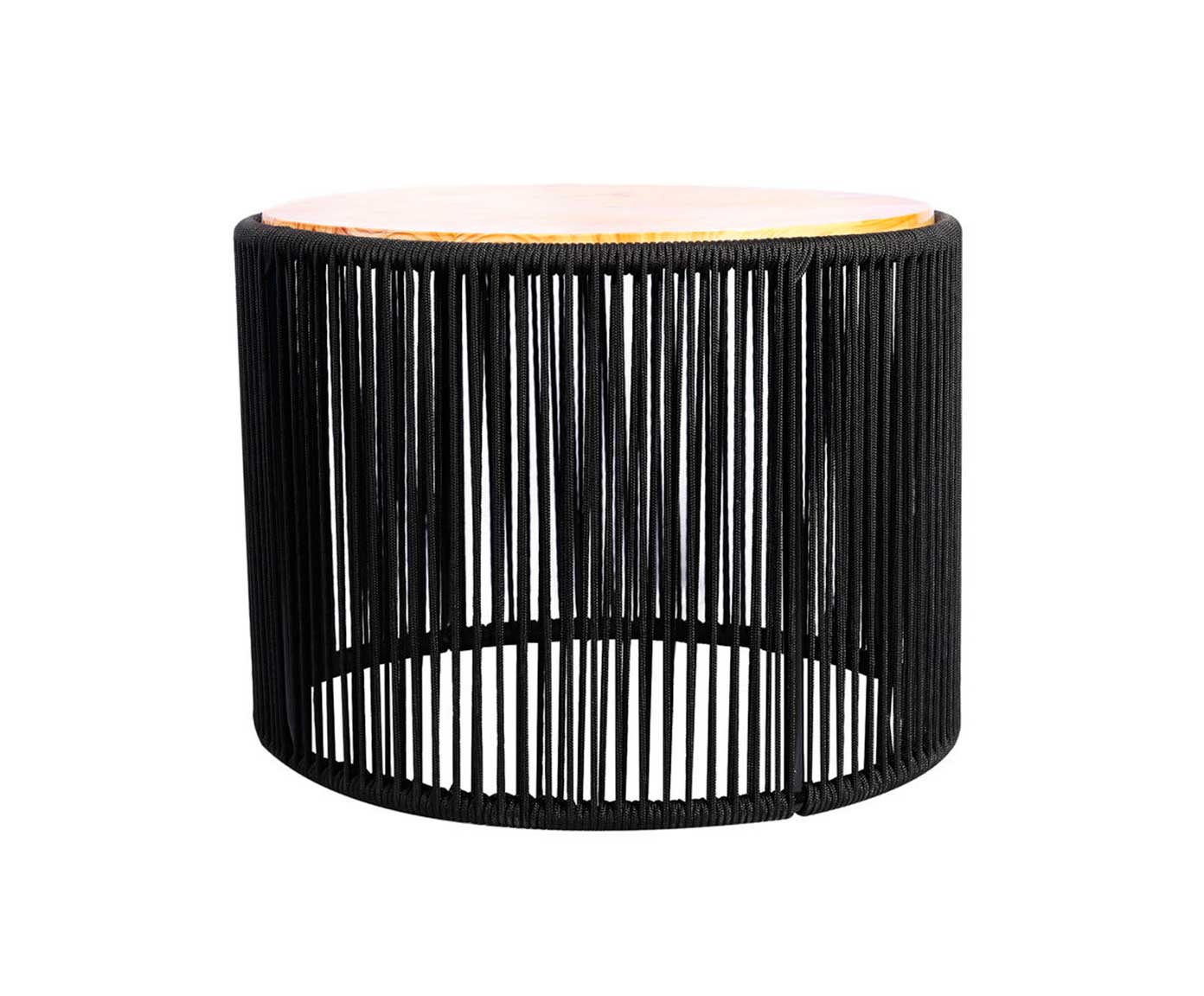Mesa de Centro Cayman Corda N&aacute;utica - Preto image number 2