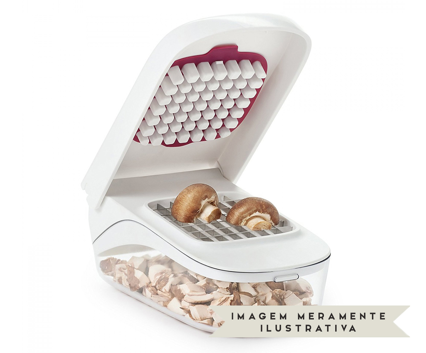 Picador para Vegetais em Inox Moji - Branco image number 7