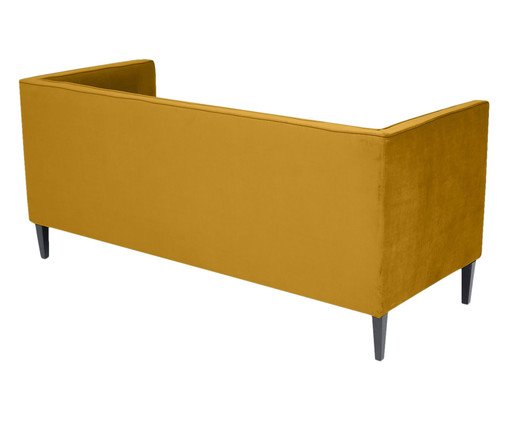 Sof&aacute; Day Bed Bergamo em Veludo - A&ccedil;afr&atilde;o image number 10