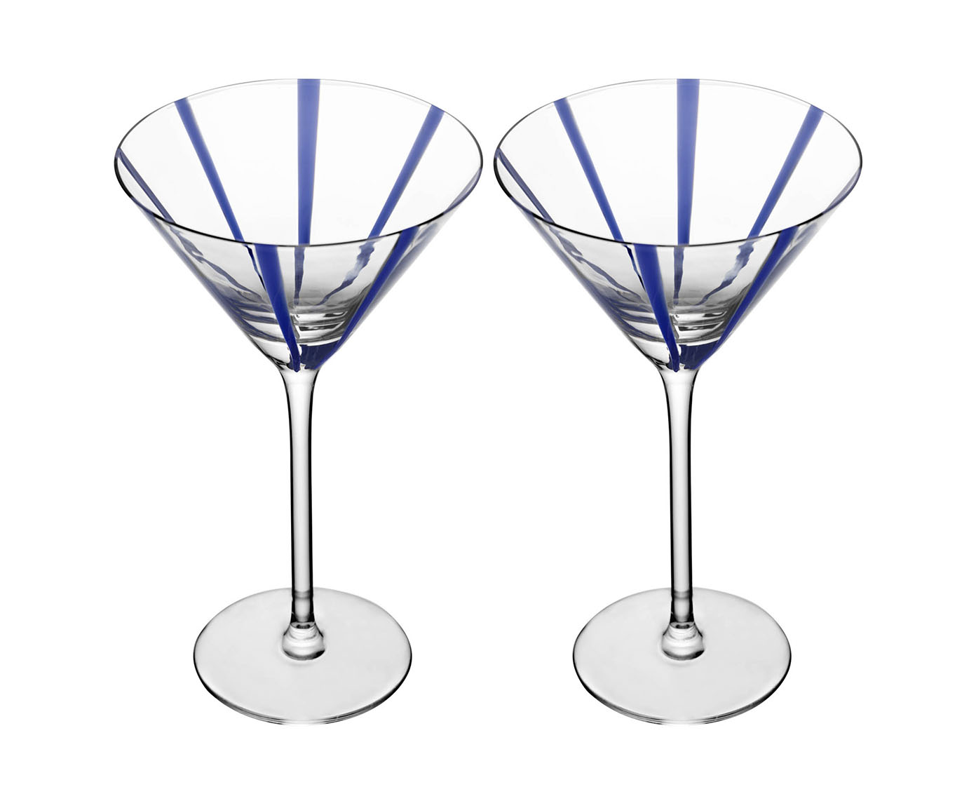 Jogo de Ta&ccedil;as para Martini Azura Azul - image 1