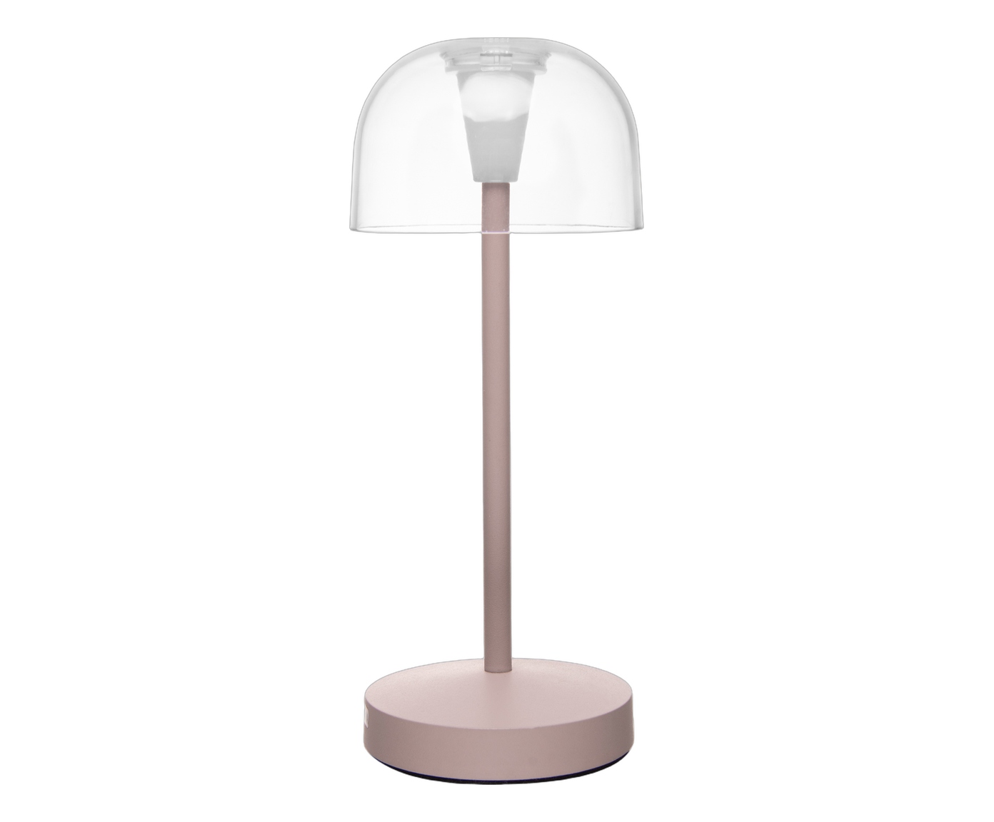 Lumin&aacute;ria de Mesa Recarreg&aacute;vel em Led &Iacute;ris Bege Metal - image 0