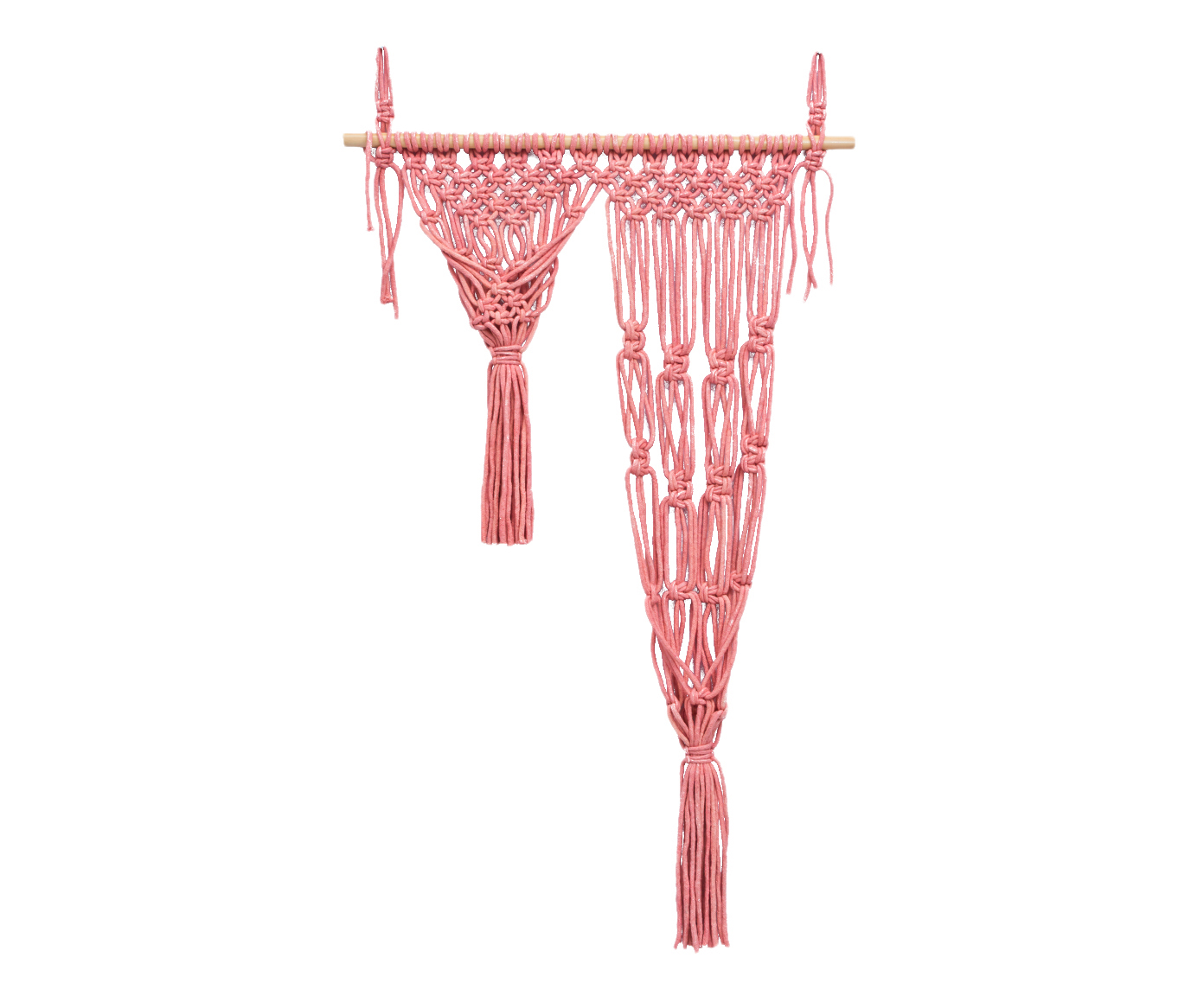 Wall Hanger em Macram&ecirc; Winter Rose - image 0