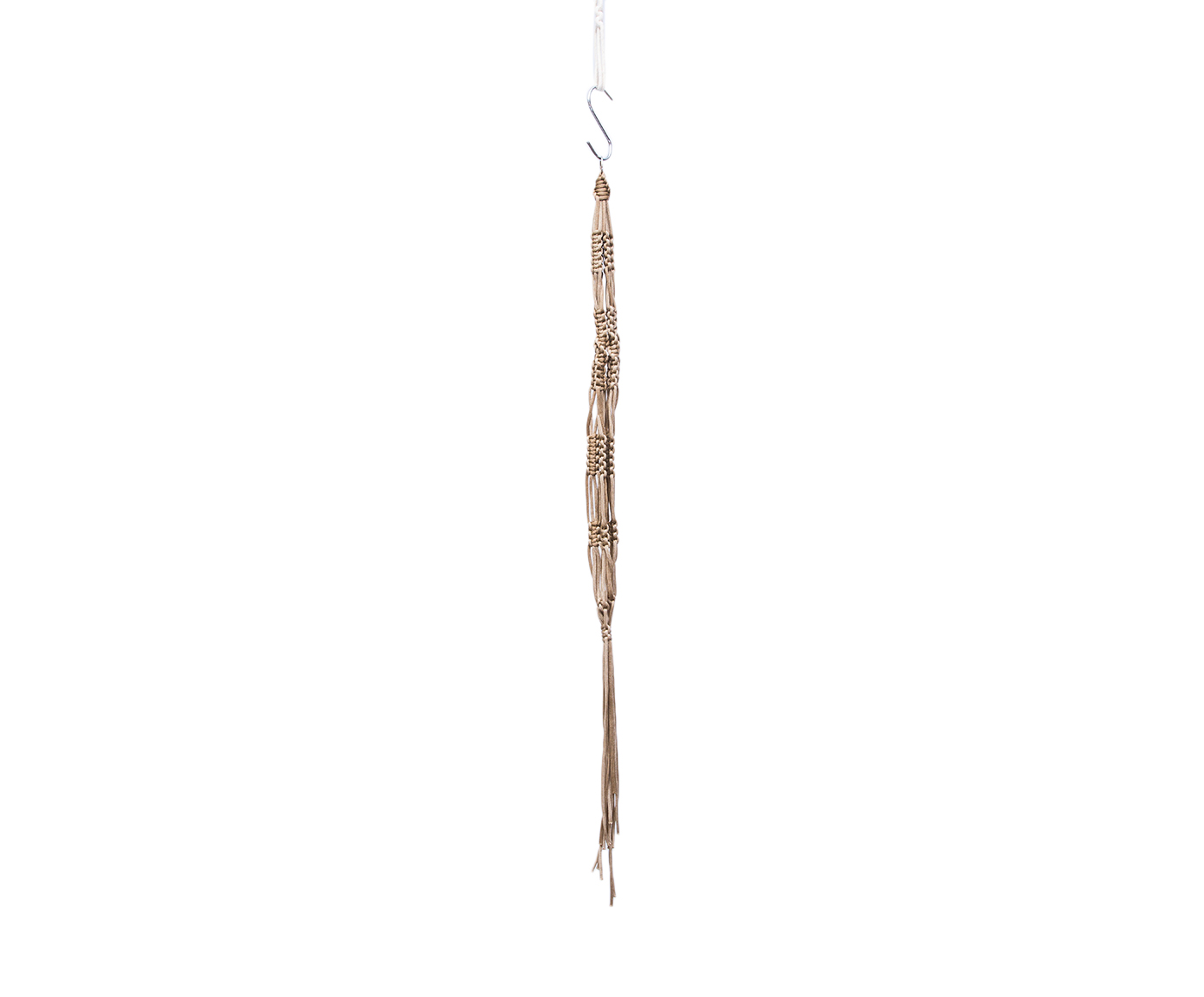 Hanger em Macram&ecirc; Dna Dourado - image 1