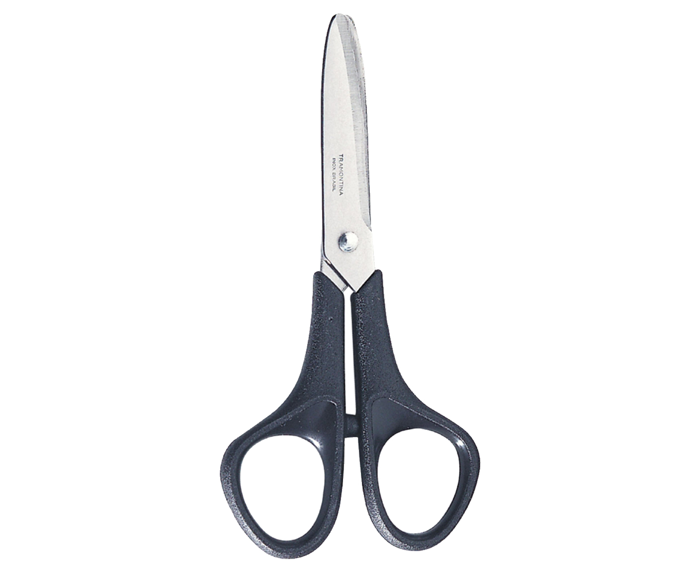 Tesoura Escolar em Inox 5 Monster Preta - image 0
