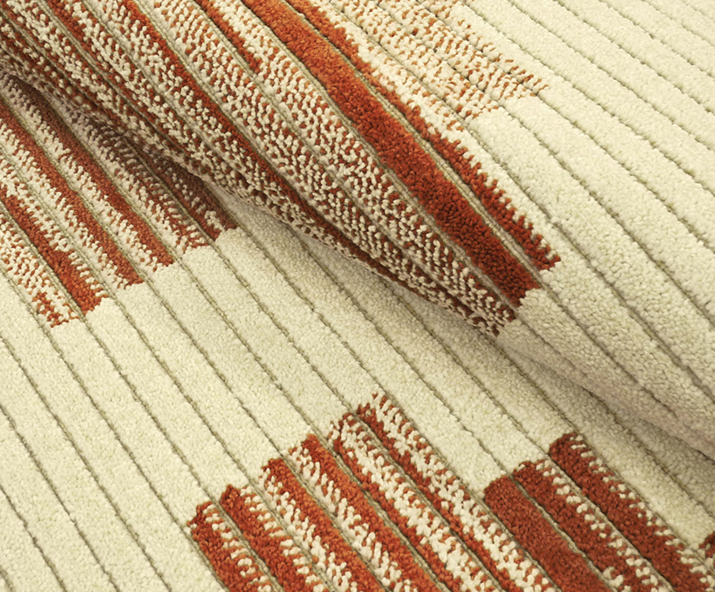 Tapete Chevron Desert Vermelho image number 2