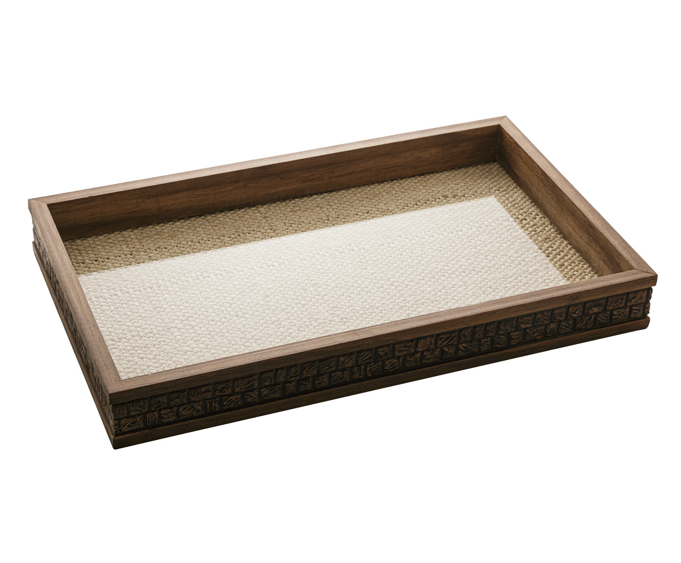 Bandeja Decorativa Coquinho com Sisal Natural - image 0